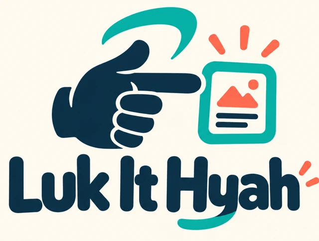 Luk It Hyah: a hand pointing out a good find